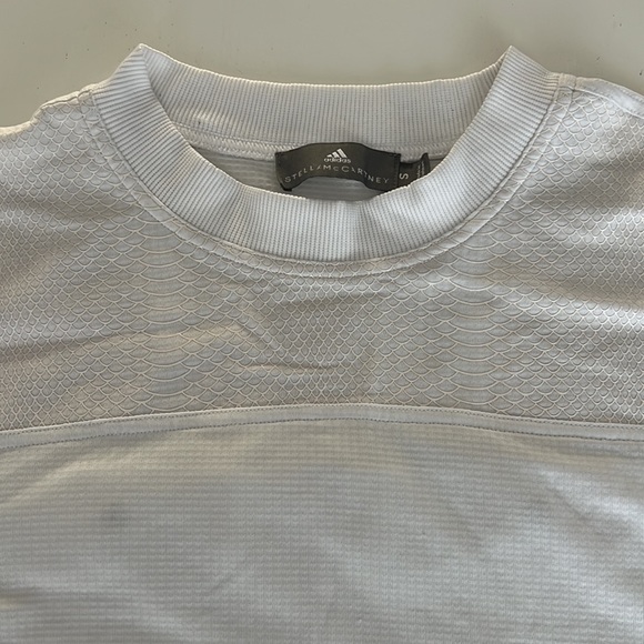 Stella McCartney x Adidas Athletic Tshirt White Size Small - Picture 3 of 9